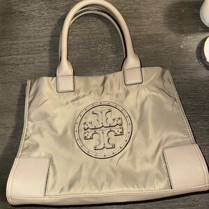 Tory Burch Light Tan Tote Bag